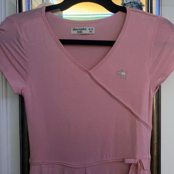 Girls pink Abercrombie Kids Dress - Picture 5 of 6